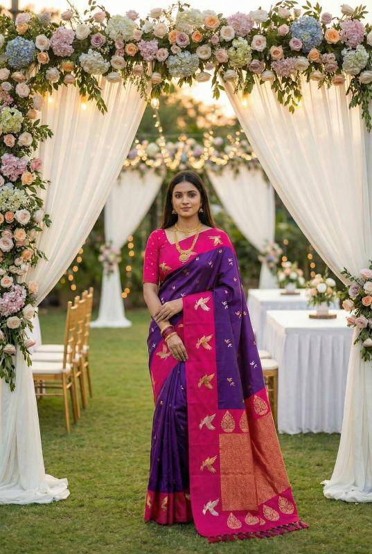 Anupama sonpari Saree wholesale in Surat textile market